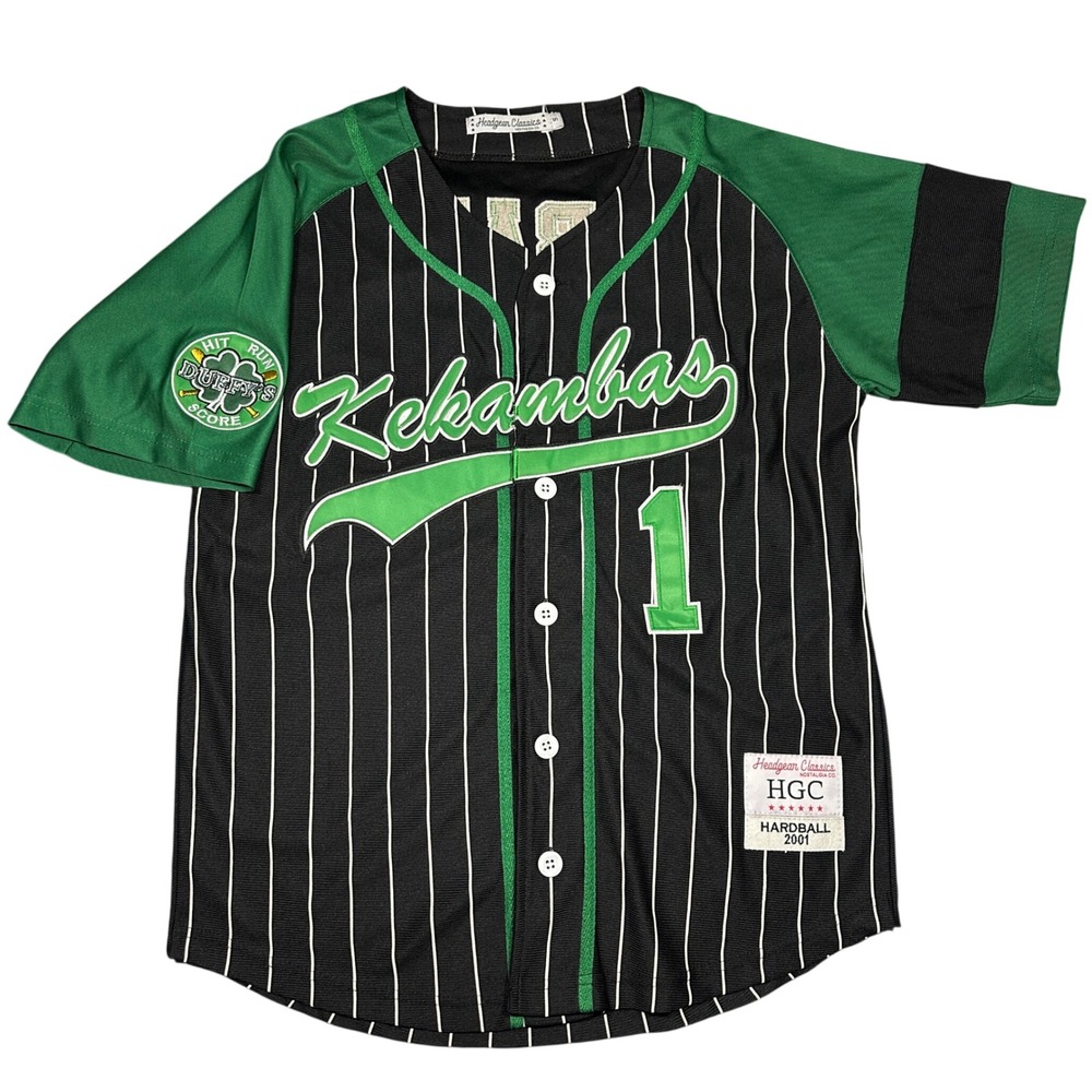 G-Baby #1 Kekambas  Baseball Jersey~Headgear Classics~Hardball 2001~Adult Small
